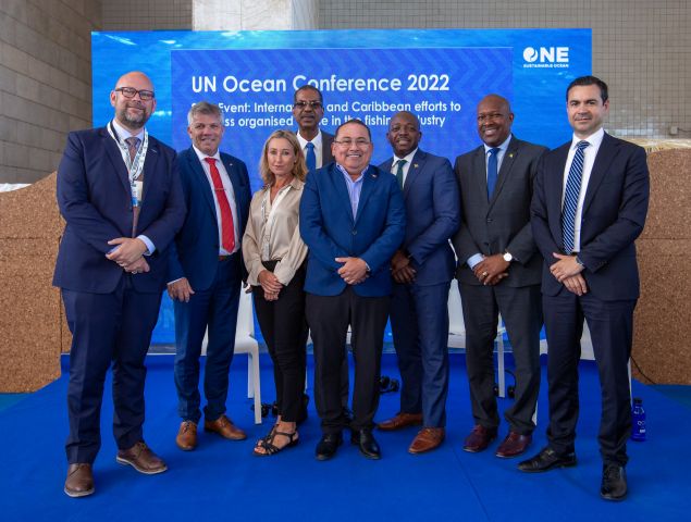 CRFM and Norway Collaborators at UN Ocean Conference Side Event Jun 2022